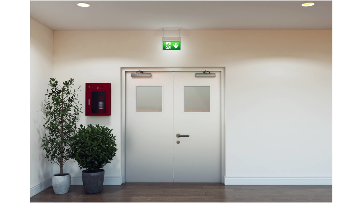 4lite UK LED Emergency Lighting, Recessed, 3 W, Maintained, Non Maintained