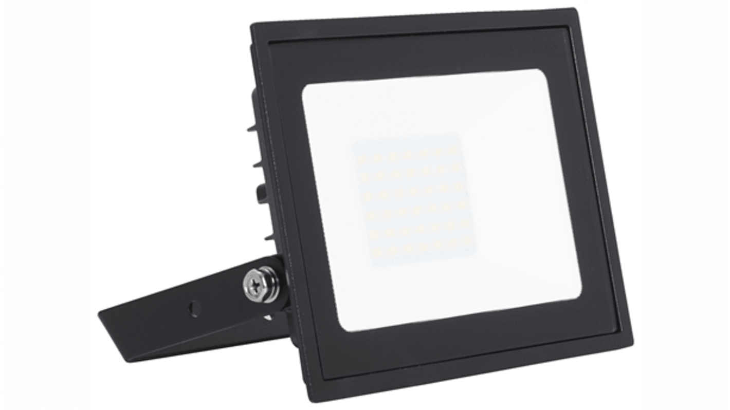 4lite UK AEDELED, Security Floodlight, 30 W, 2800 lm, IP44, 240 V