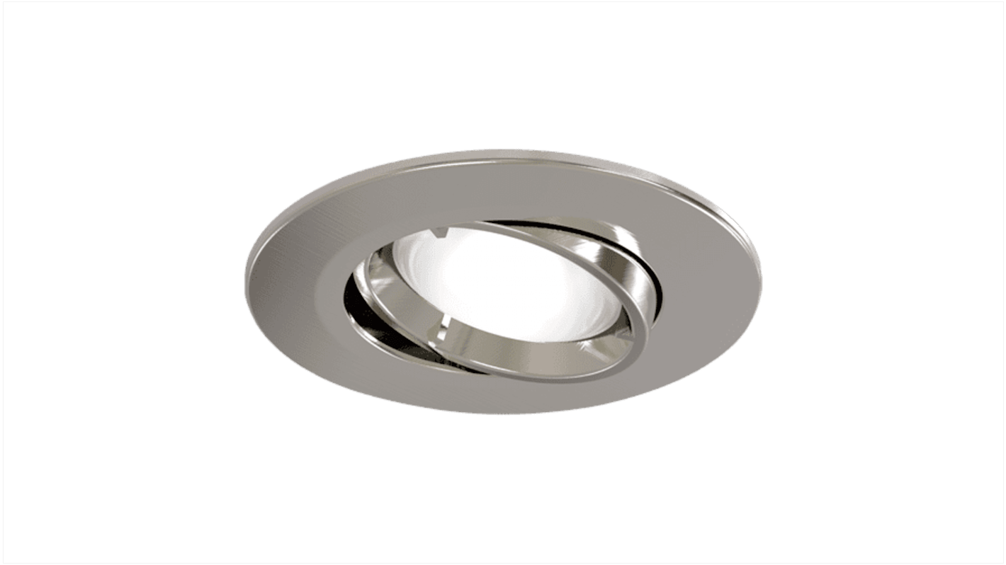 4lite UK GU10 Downlight, 240 V, 105 x 95 mm, 50 W