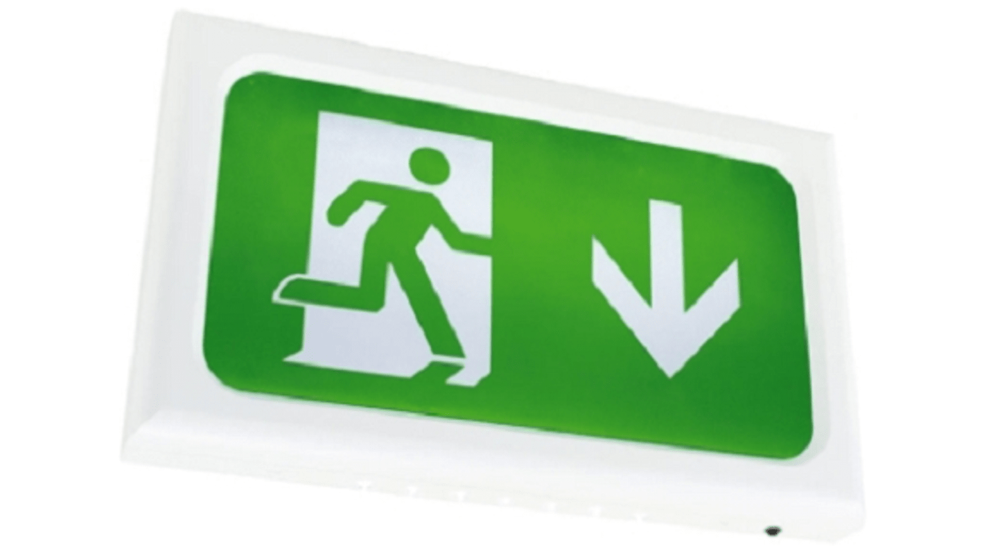 4lite UK LED Emergency Lighting, Surface Mount, 3 W, Maintained, Non Maintained