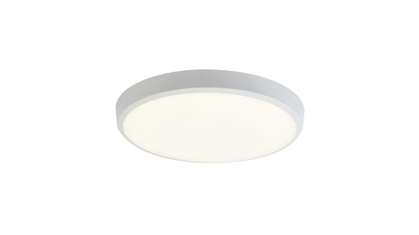 4lite UK Round LED Lighting Bulkhead, 18 W, 240 V, Lamp Supplied, IP54, AGAMLED
