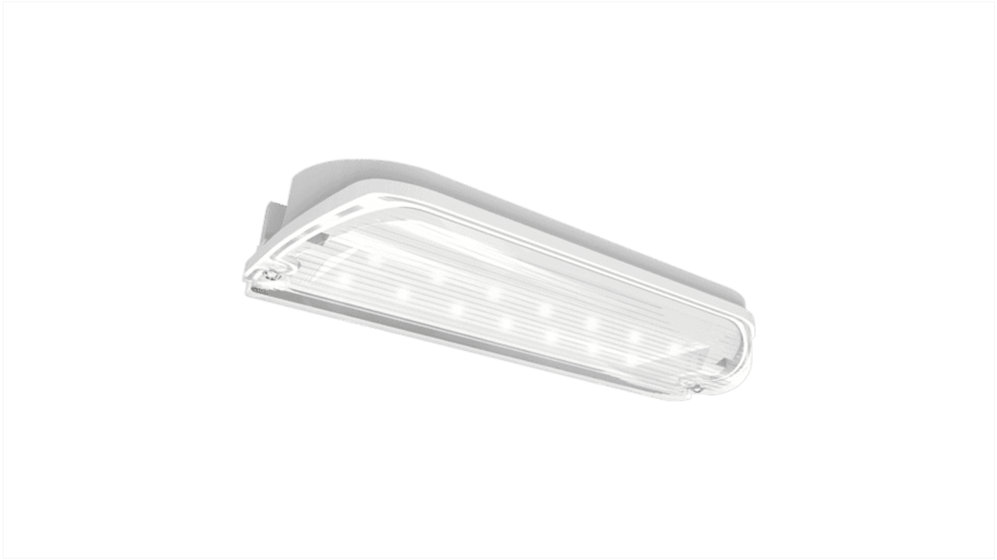 Pannello di emergenza LED 4lite UK, L. 270 mm, 3 W, autonomia 3h