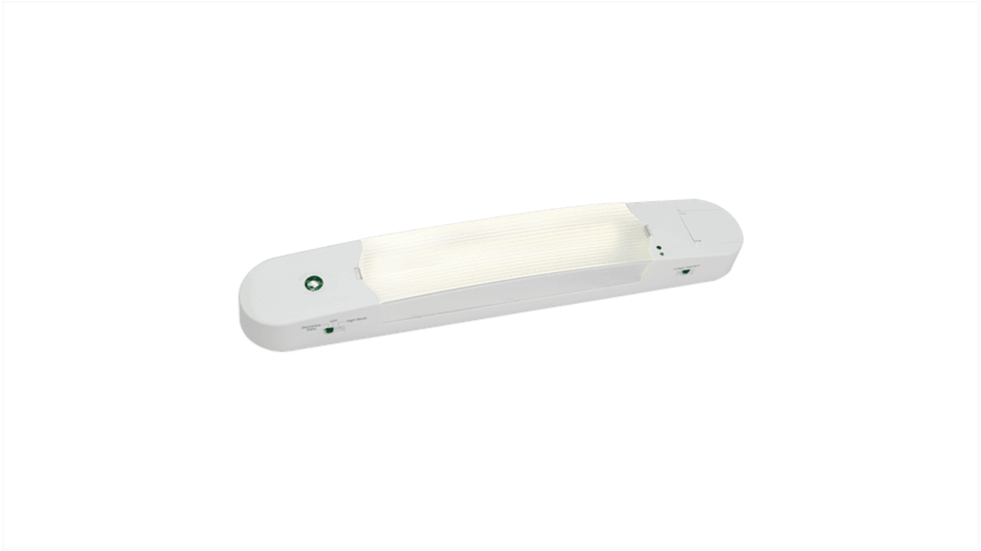 APLEDDVRL 4lite UK 8 W LED Batten Light, 240 V Surface Mount, 456mm