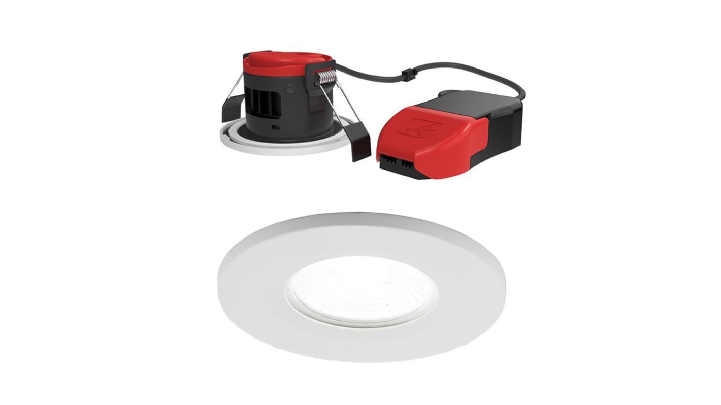 4lite UK LED Downlight, 240 V, 86 mm, 6 W