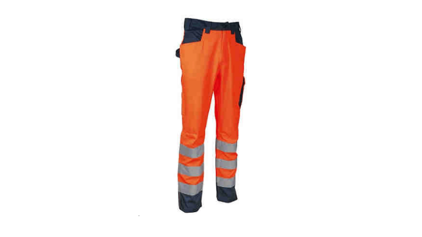 Pantaloni di col. Blu Navy/Arancione Cofra UPATA, 52poll