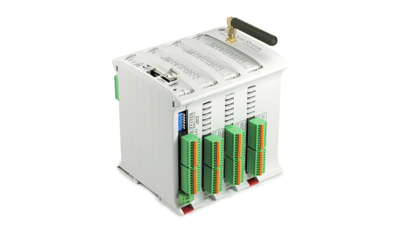 Sterownik programowalny PLC Industrial Shields M-DUINO 35 20 Cyfrowy, przekaźnikowy Ethernet Rasperry PI