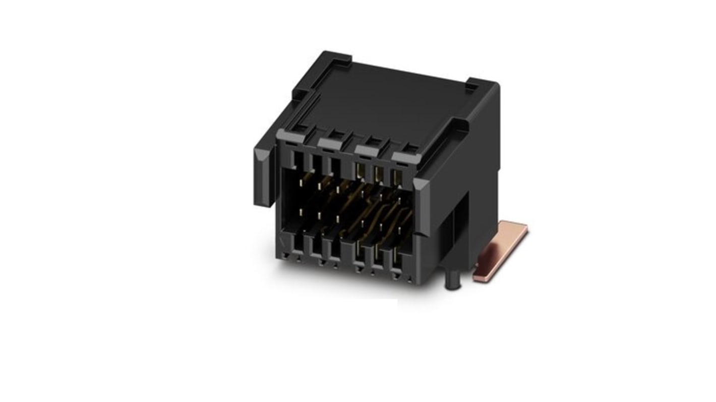 Phoenix Contact 8/ 12-MH, FP 0 Containing SMD Male Connector