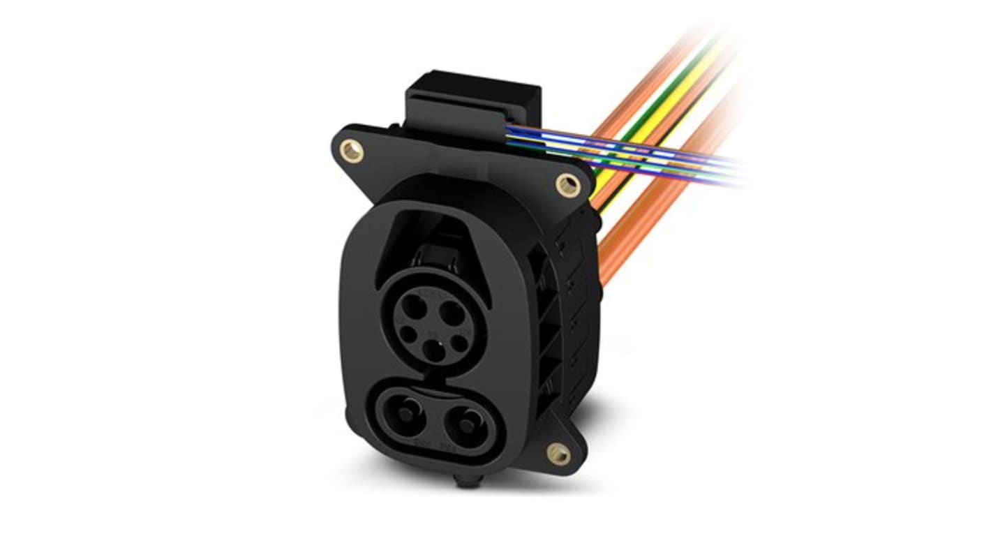 Conector para vehículo eléctrico, Cable 2m, 125A