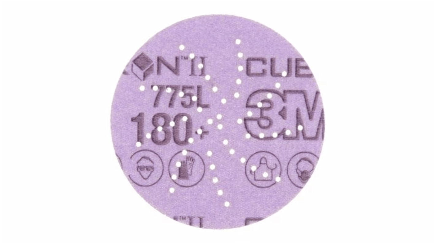 3M 3M Xtract Cubitron II Film Disc 775L Ceramic Sanding Disc, 76.2mm, 180+ Grade, 180+ Grit, Xtract, 50/250 in pack