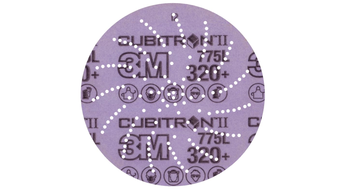 Disco per carteggiatura in Ceramica 3M, Ø 127mm, grana 320+ oltre 320