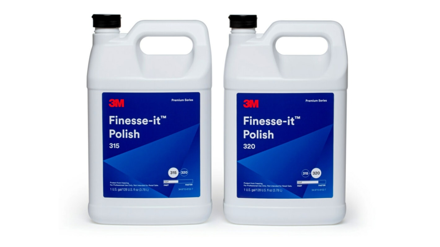 Cire pour voiture 3M Finesse-it, Bidon 3.785 L, Polissage