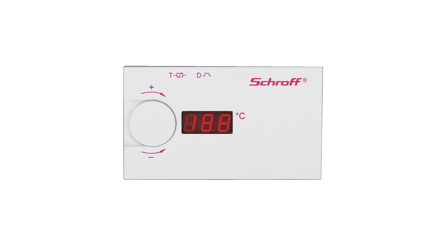 nVent SCHROFF 60118 Series Fan Speed Controller for Use with Fan, 115 → 240 Vac, Variable