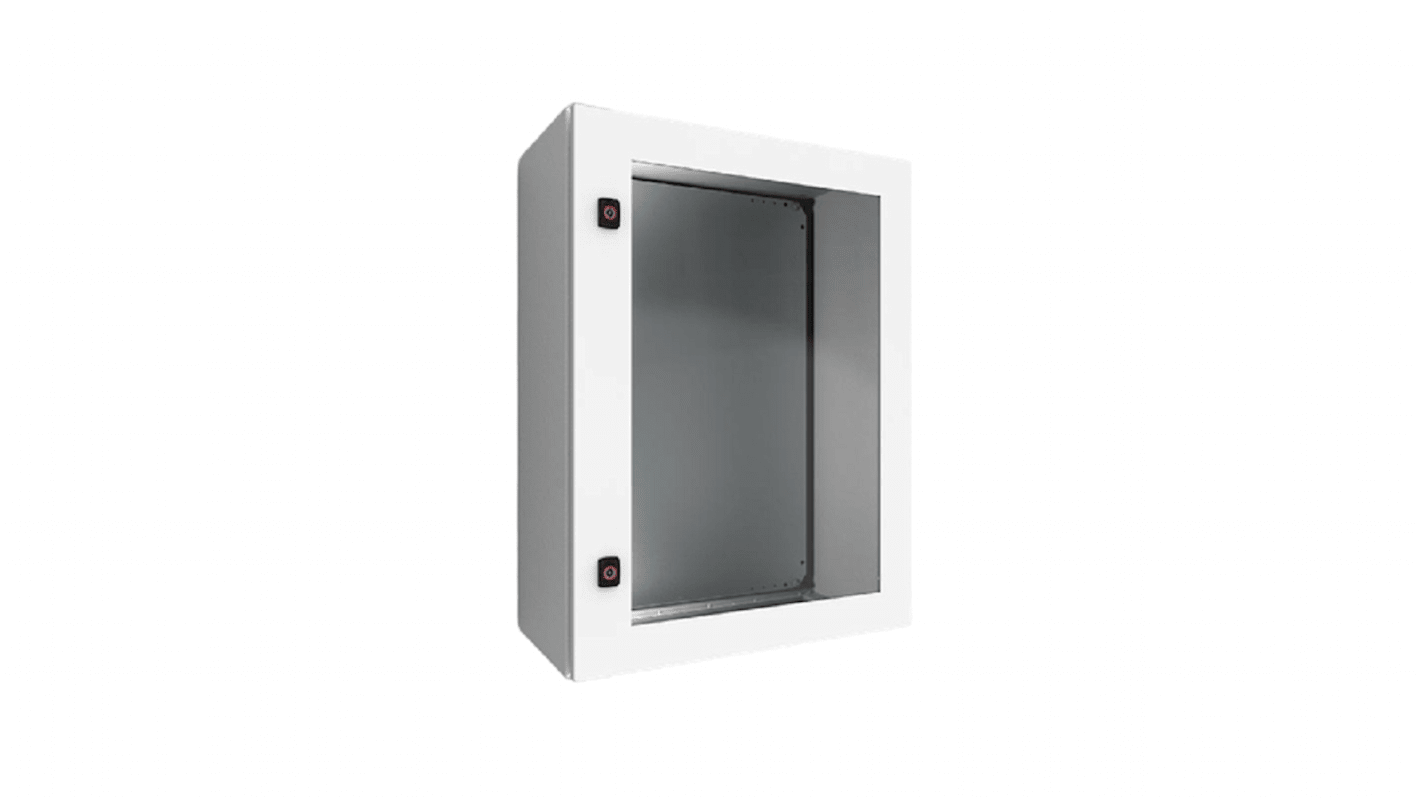 nVent HOFFMAN ADC Series Lockable Aluminium RAL 7035 Glazed Door, 300mm W, 400mm L