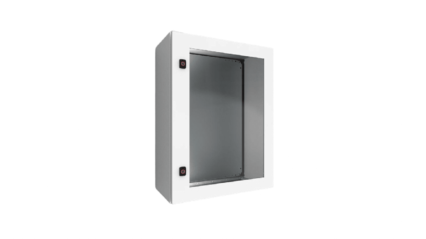 nVent HOFFMAN ADC Series Lockable Mild Steel RAL 7035 Glazed Door, 600mm W, 1m L
