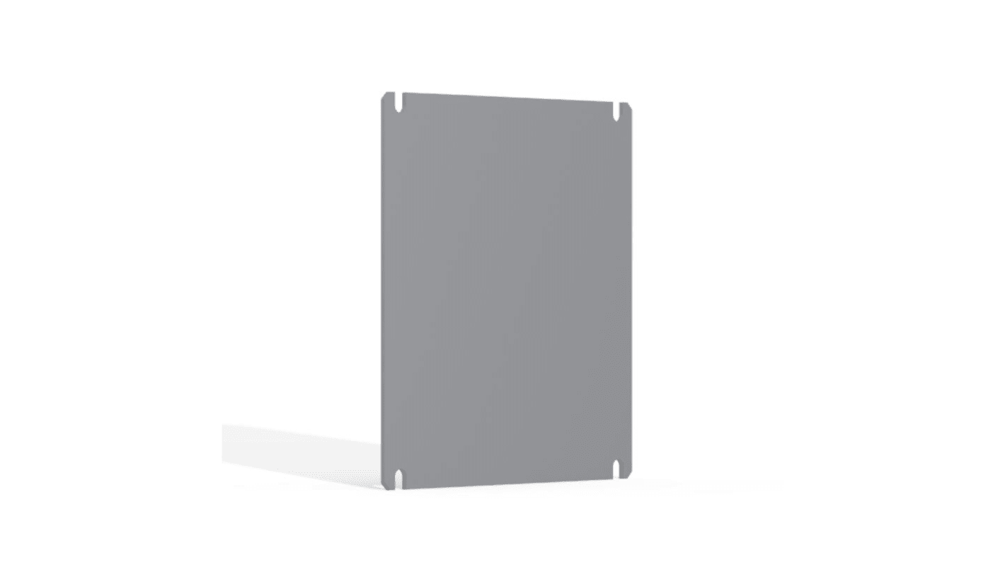 nVent HOFFMAN DMP Series Galvanised Steel Mounting Plate, 122mm W, 120mm L