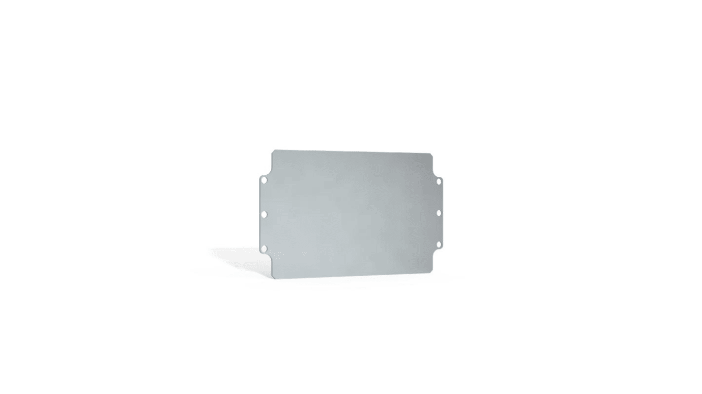 nVent HOFFMAN GMP Series Galvanised Steel Mounting Plate, 255mm W, 250mm L