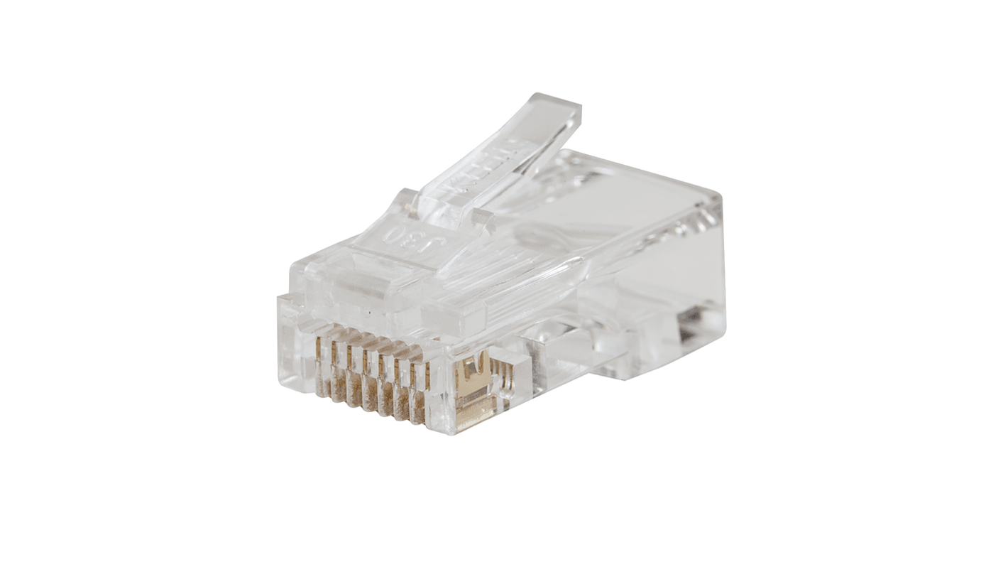 Klein Tools RJ45 モジュラーコネクタ, オス, RJ45コネクタ, ケーブルマウント, Cat6, VDV826703