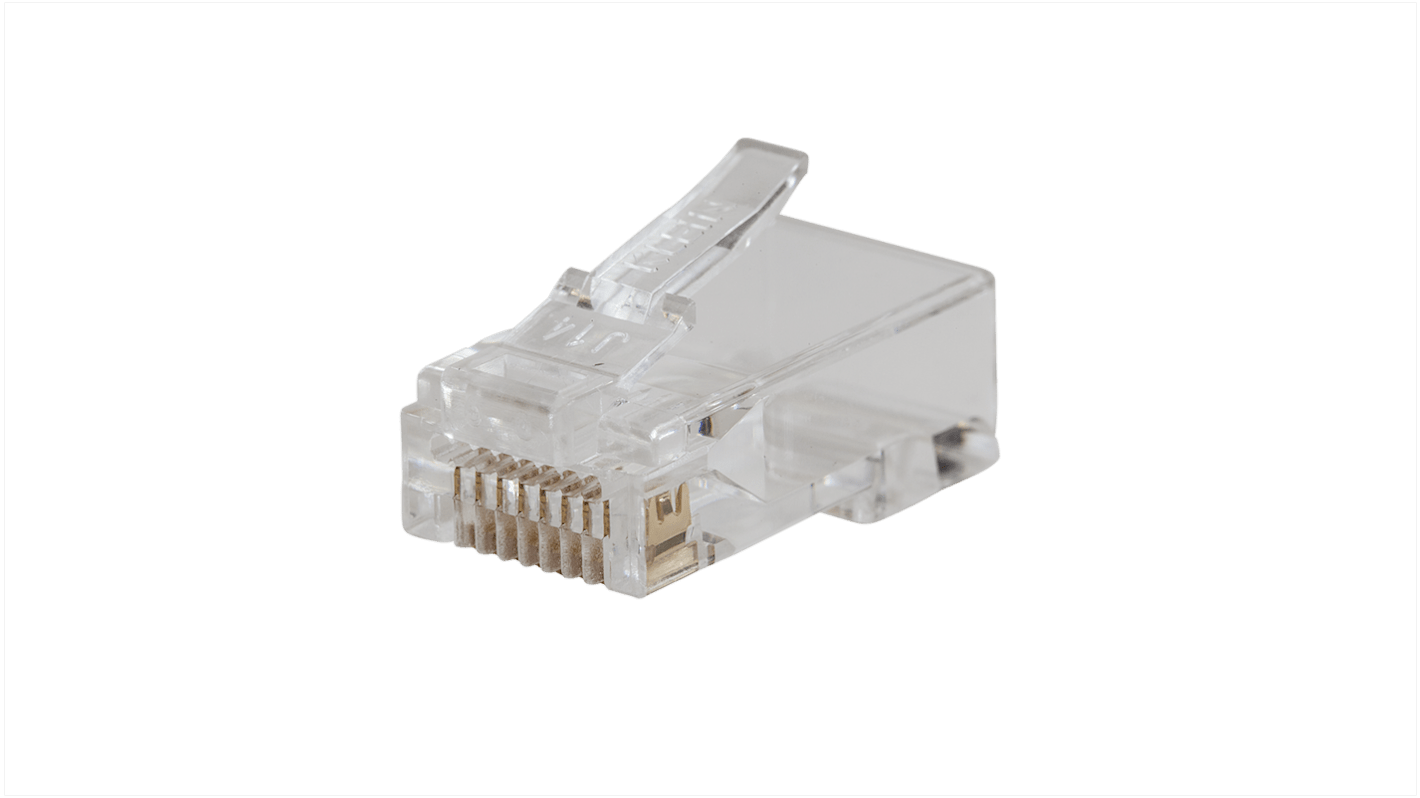 Klein Tools VDV826 Series Male RJ45 Connector, Cable Mount, Cat5e