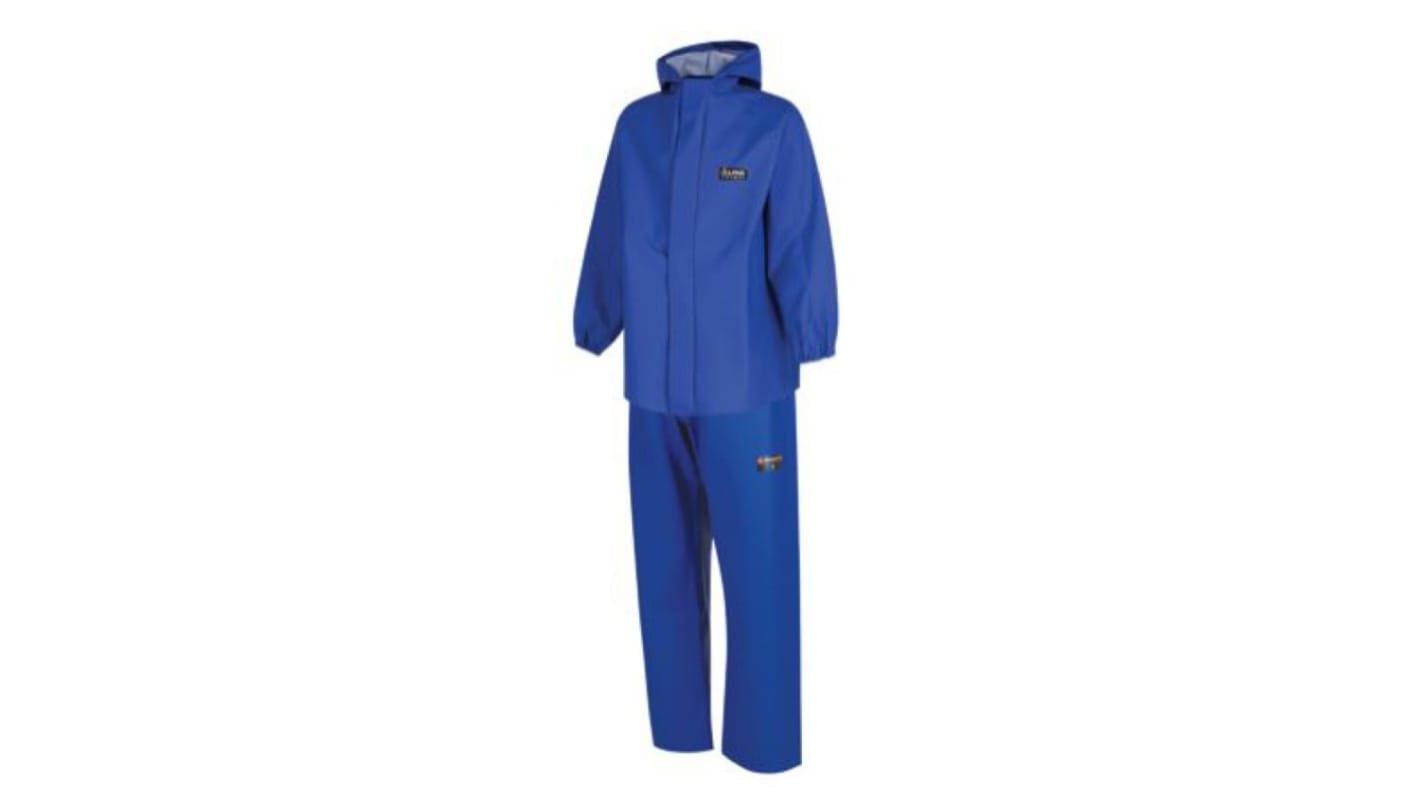 Alpha Solway Chemsol HG Lite Blå Smækbukser, Unisex, PU, PVC, Kemikaliebestandig, Flergangsbrug