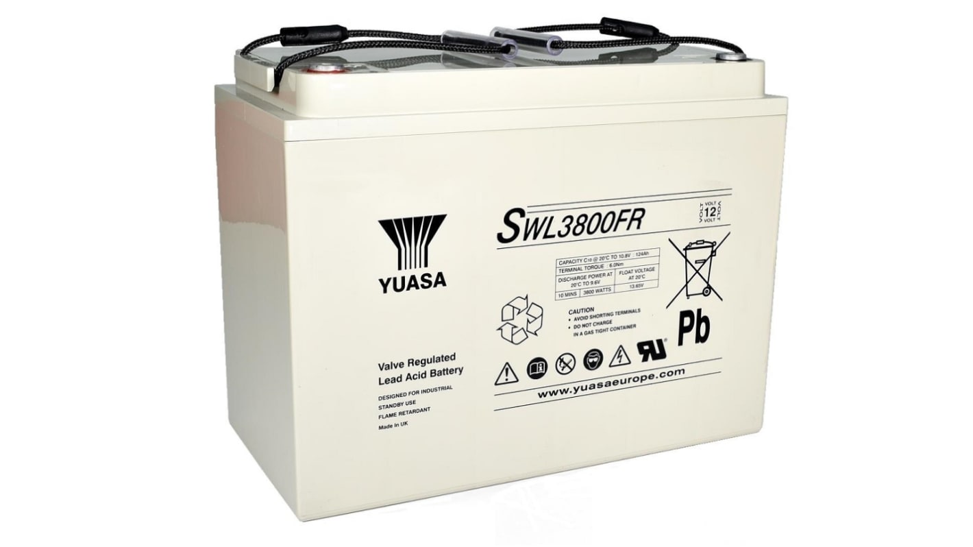 Yuasa 12V M8 Lead Acid Battery, 135Ah