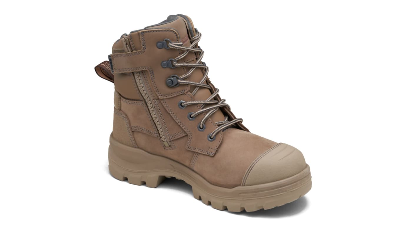 Blundstone 8063 Wheat Steel Toe Capped Unisex Safety Boot, UK 10.5, EU 45