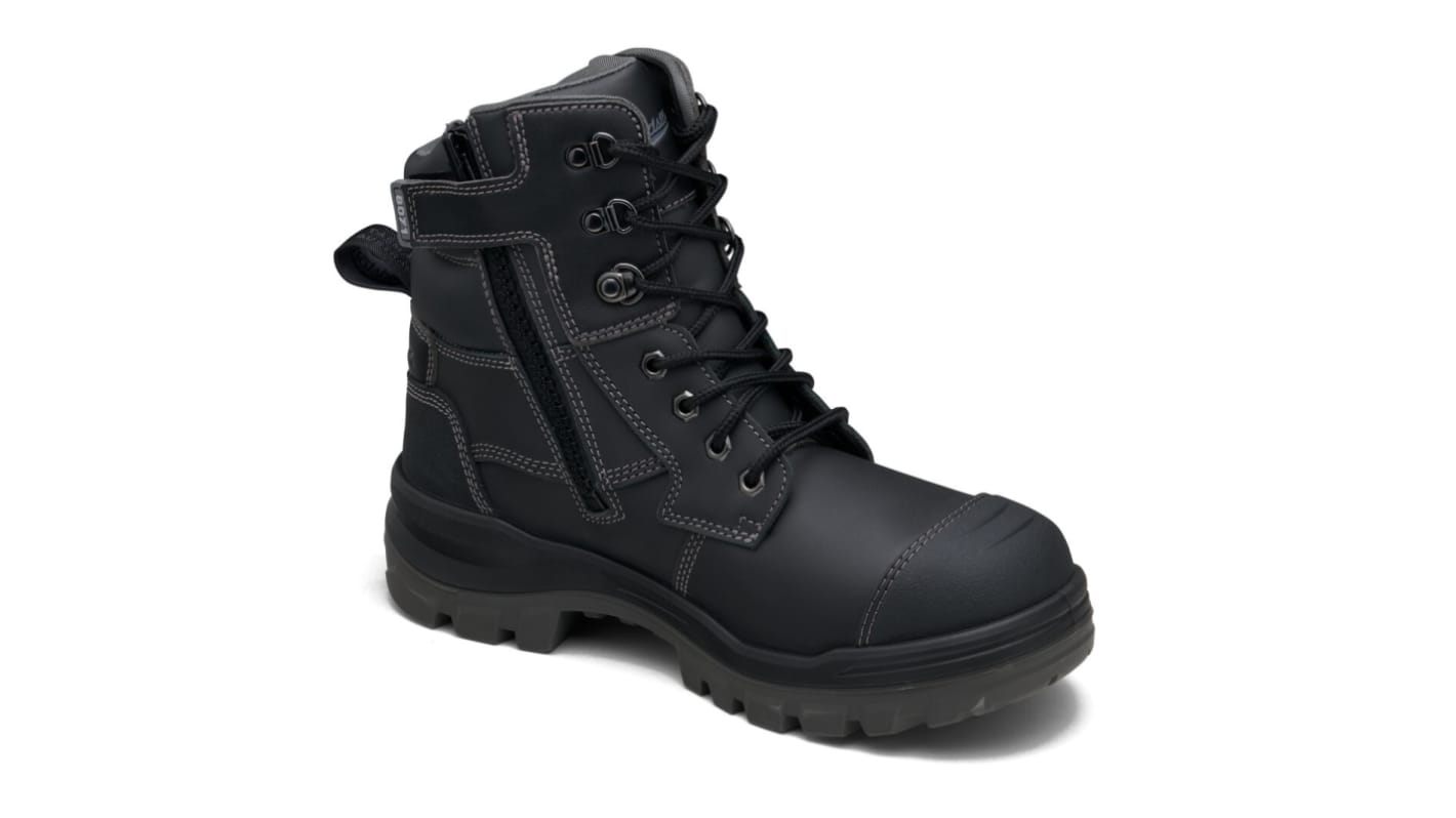 Blundstone 8071 Black Steel Toe Capped Unisex Safety Boot, UK 13, EU 48