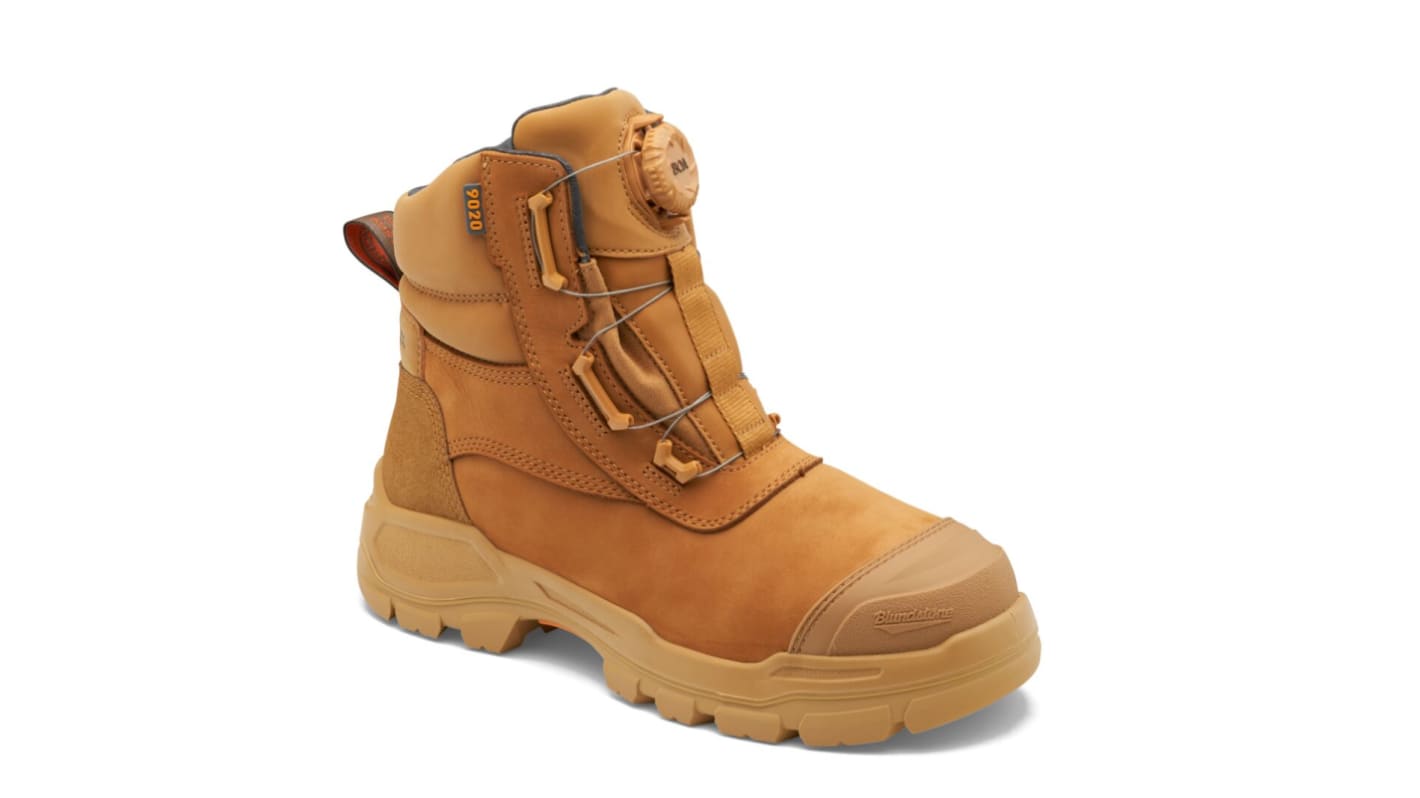 9020130 Blundstone 9020 Wheat Steel Toe Capped Unisex Safety Boot, UK