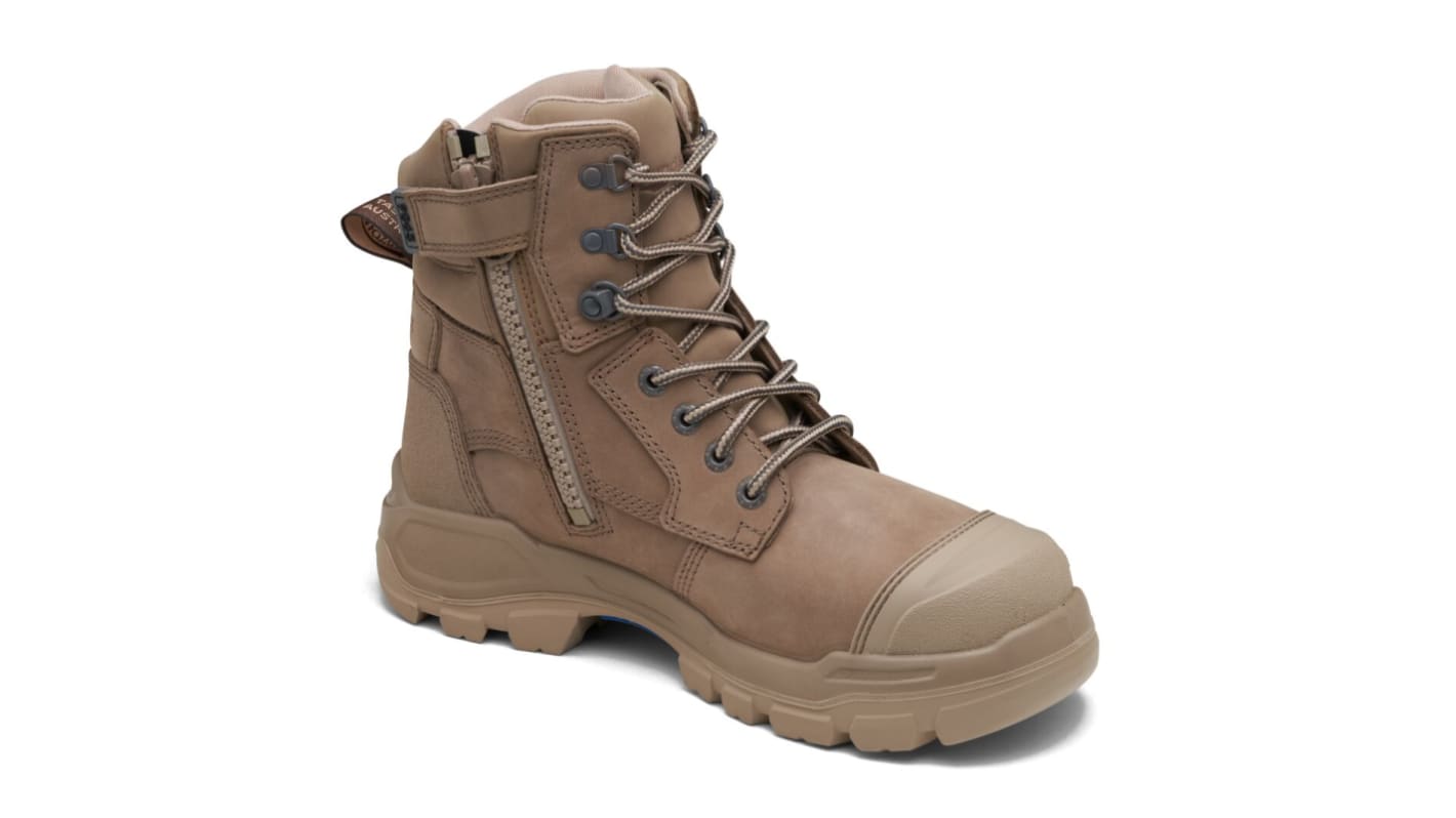 Blundstone 9063 Wheat Steel Toe Capped Unisex Safety Boot, UK 7.5, EU 41