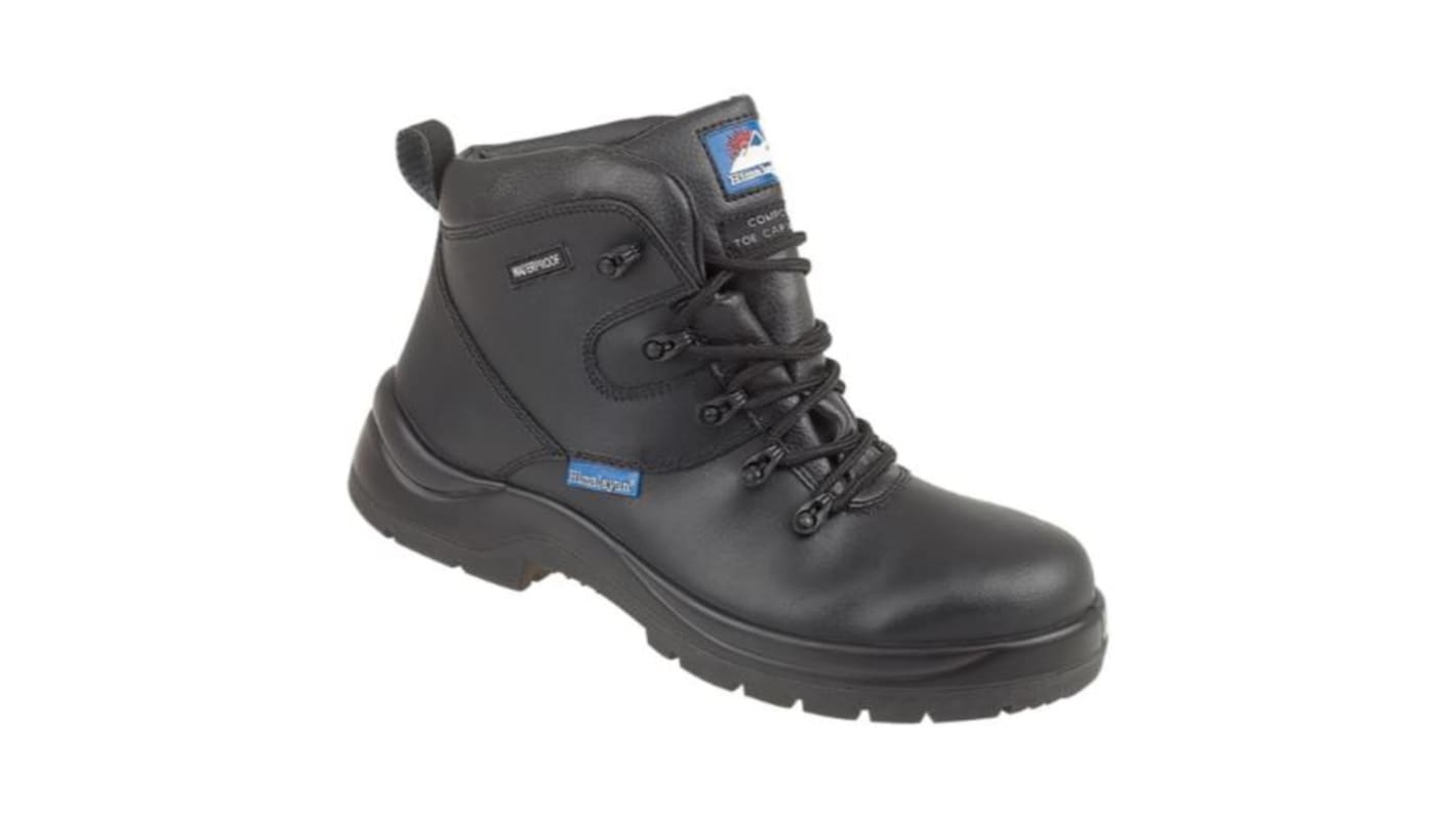 Himalayan 5120 Black Composite Toe Capped Unisex Safety Boots, UK 8, EU 41
