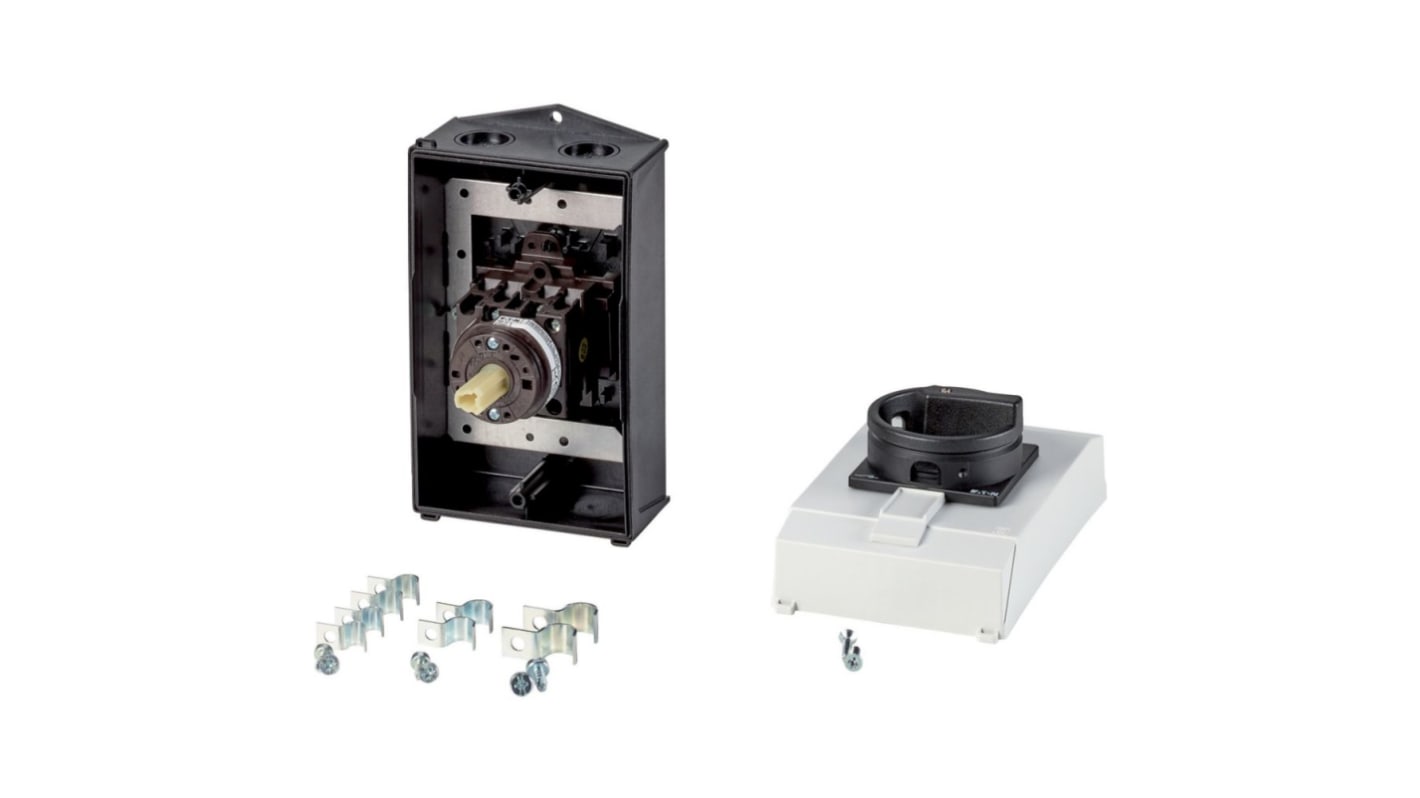 Eaton 3 Pole Surface Mount Isolator Switch - 20A Maximum Current, 7.5kW Power Rating, IP65