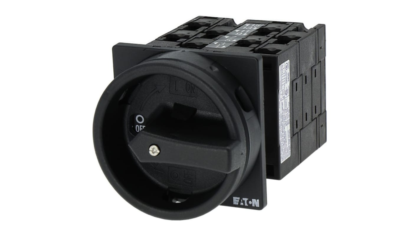 Eaton 6 Pole Flush Mount Isolator Switch - 32A Maximum Current, 15kW Power Rating, IP65