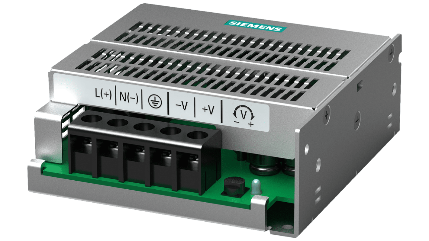 Siemens Kapcsolóüzemű tápegység 35W, 12V dc, 3A DIN-sínre szerelhető 6EP1321