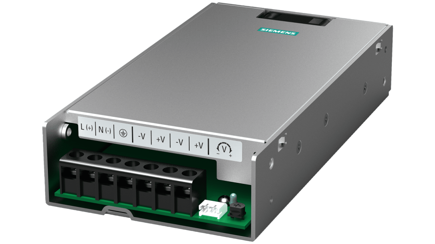 Siemens Switching Power Supply, 6EP1334-1LD01, 24V dc, 14.6A, 350W, 90 → 132 V ac, 180 → 264 V ac Input
