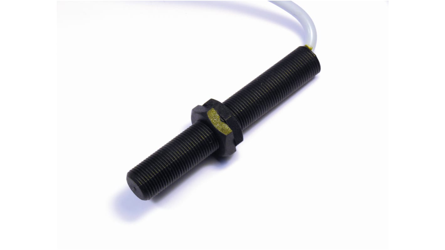 Celduc PCA Series Proximity Barrel-Style Magnetic Proximity Sensor, M12 x 1, 250 V, IP67