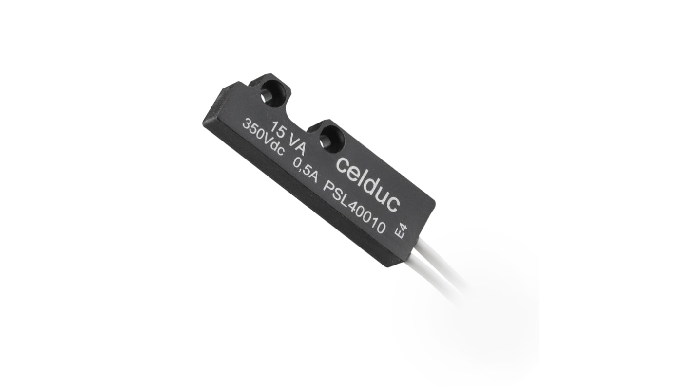 Celduc PSC Series Proximity Rectangular-Style Magnetic Proximity Sensor, 300 V