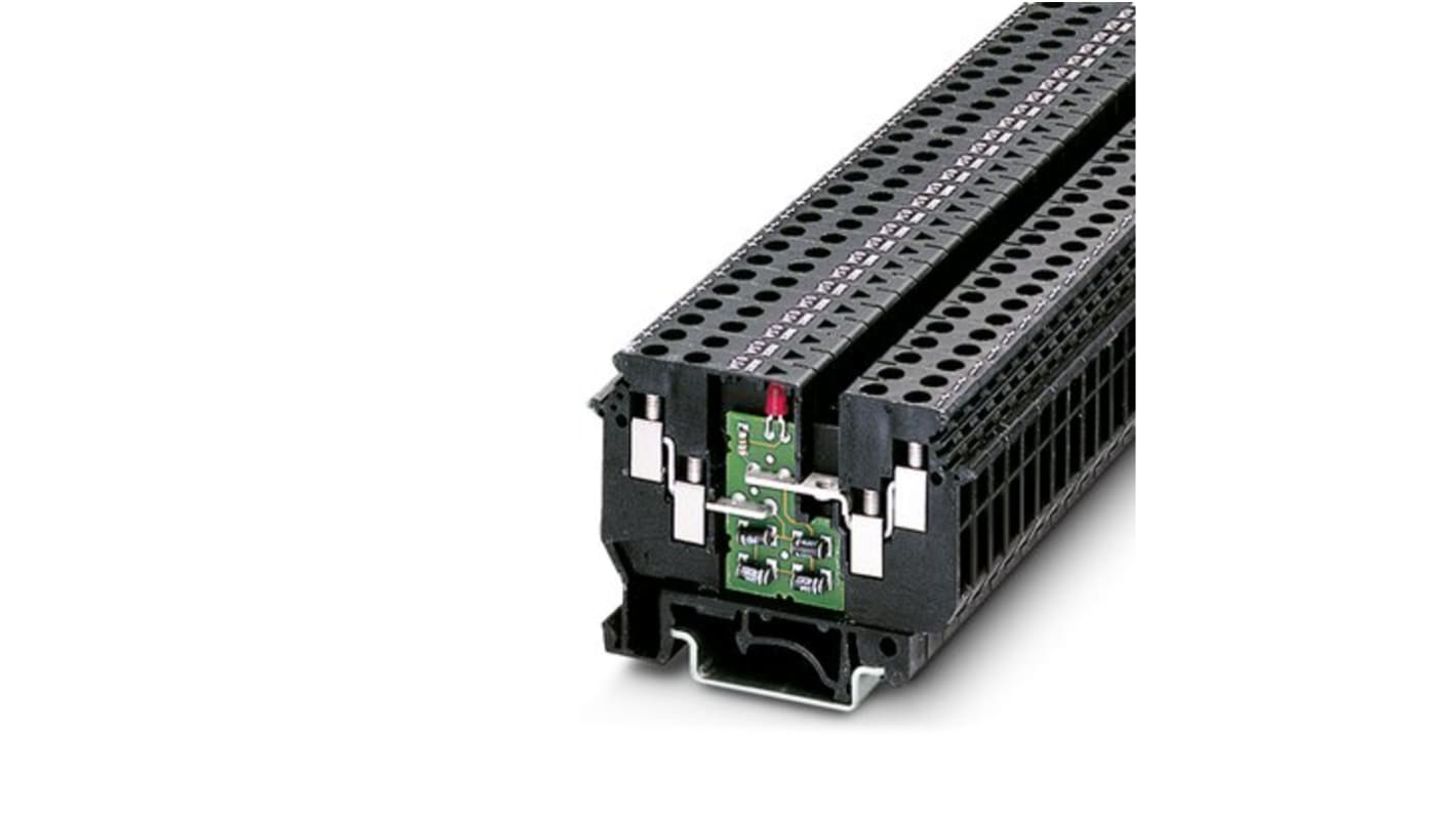 2775061 | Phoenix Contact UDK 4-ILA 500 Series Black Component Terminal ...