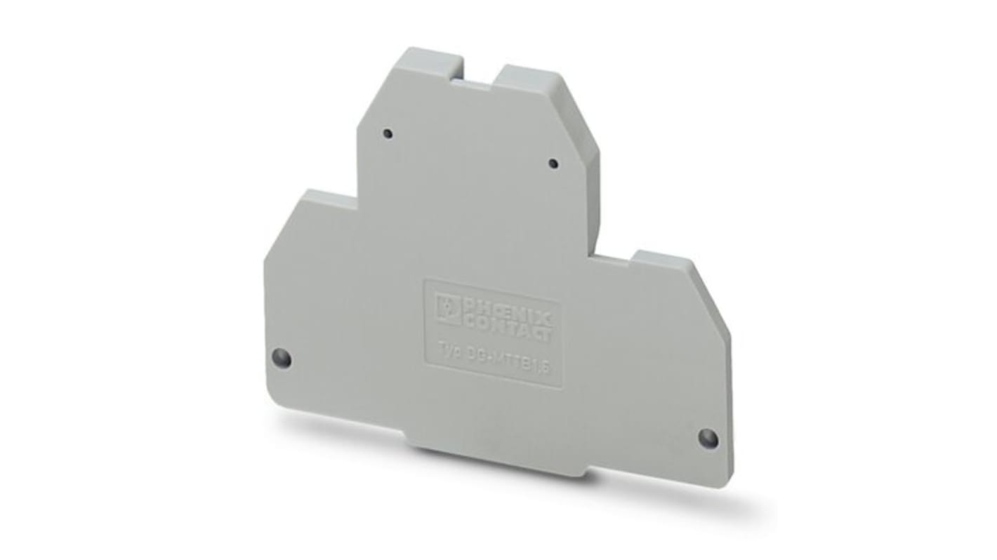 Phoenix Contact DG-MTTB 1.5 Series Spacer Plate for Use with DIN Rail Terminal Blocks