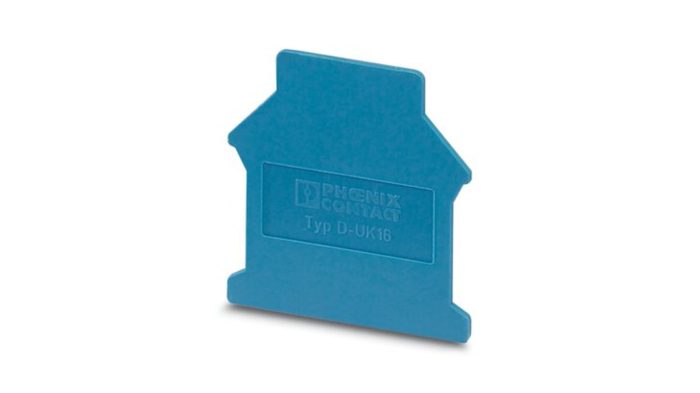 3006108-phoenix-contact-d-uk-16-bu-series-end-cover-for-use-with-din