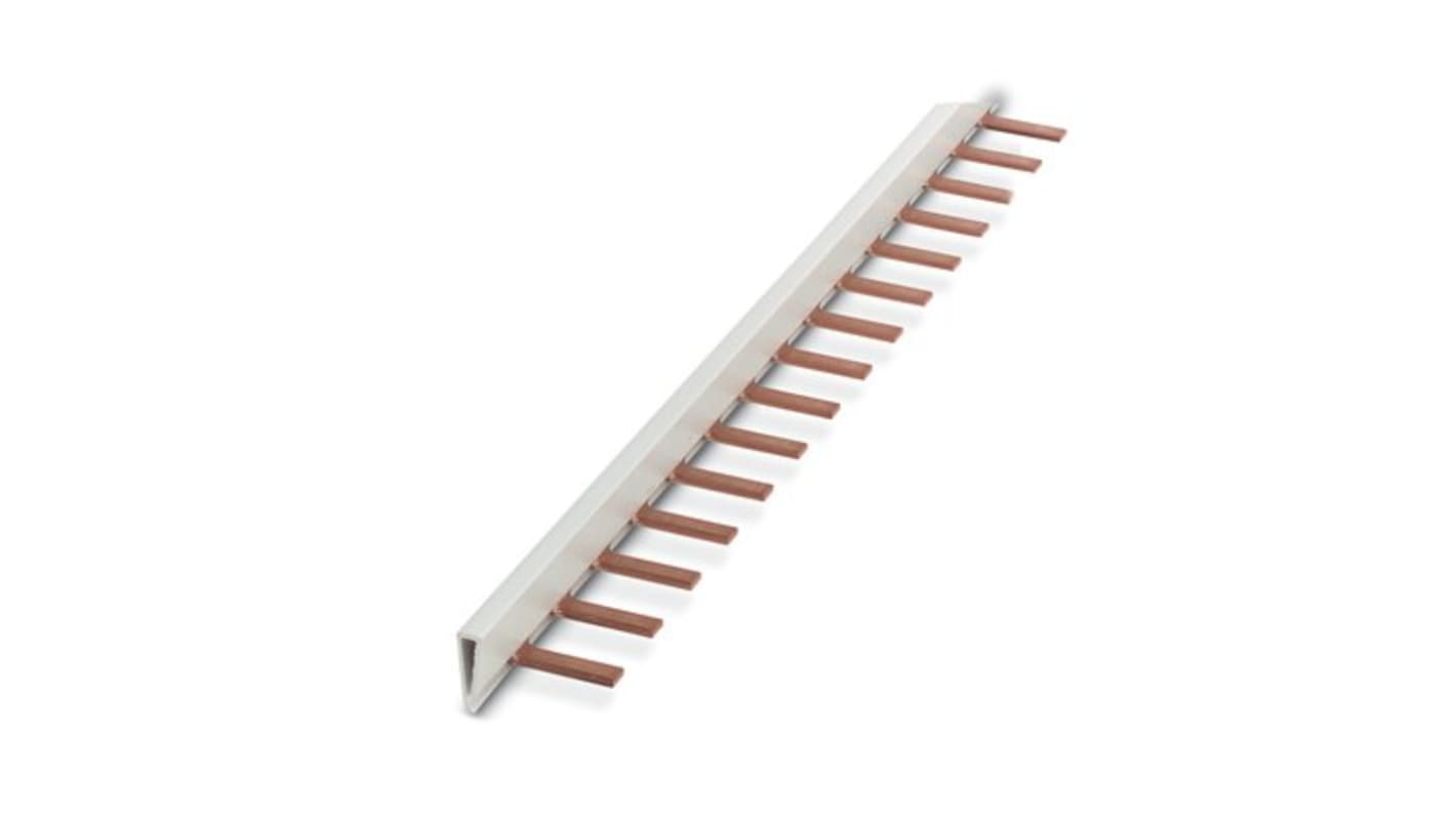 Phoenix Contact EB 56-18 Series Insertion Bridge for Use with DIN Rail Terminal Blocks