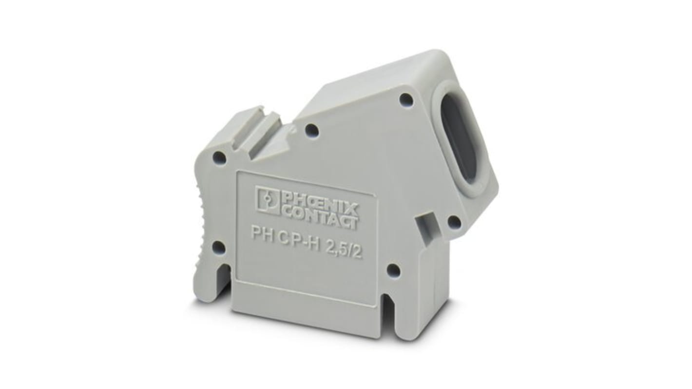 Phoenix Contact PH CP-H 2.5/2 Series Cable Housing for Use with DIN Rail Terminal Blocks