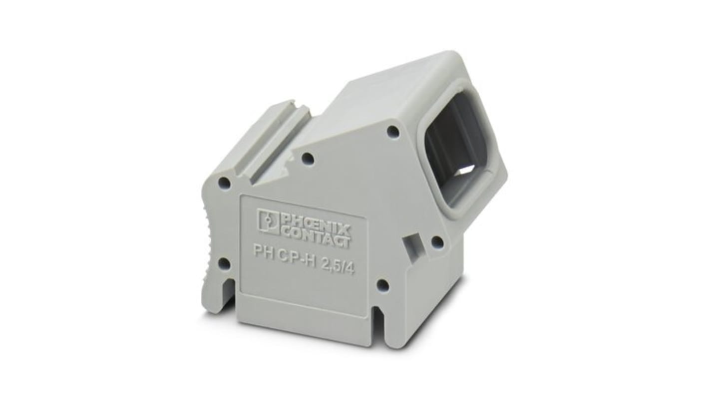 Phoenix Contact PH CP-H 2.5/4 Series Cable Housing for Use with DIN Rail Terminal Blocks