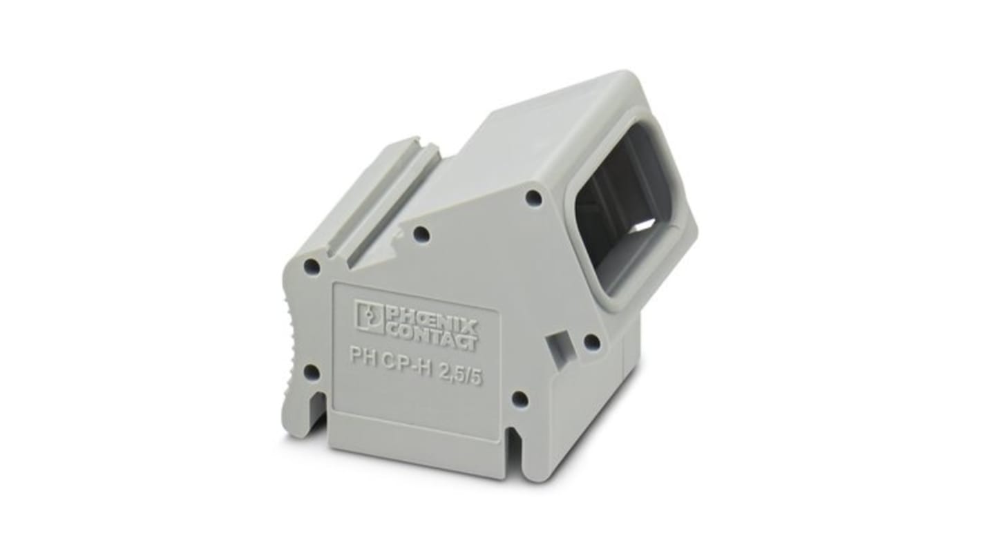 Phoenix Contact PH CP-H 2.5/5 Series Cable Housing for Use with DIN Rail Terminal Blocks