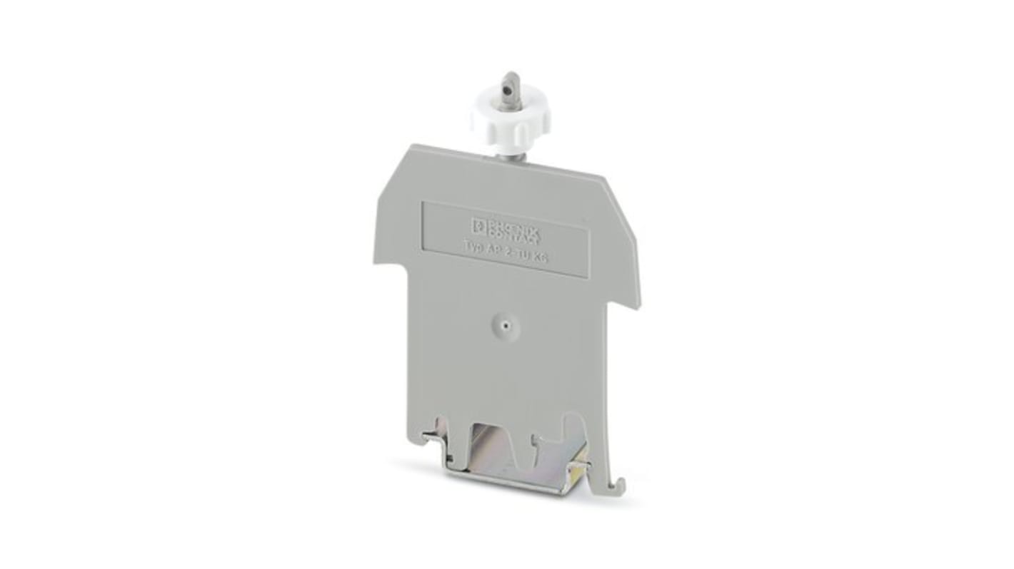 Phoenix Contact AP 2-TU KS Series Cover Profile Carrier for Use with DIN Rail Terminal Blocks