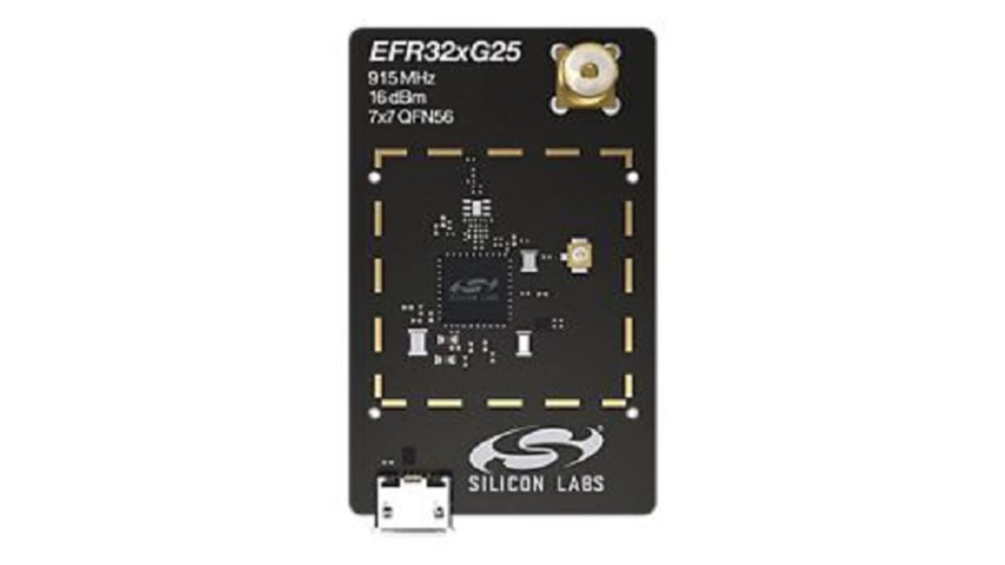 Silicon Labs Development Kit, 863 → 870MHz Funkplatine Radio für EFR32FG25, Antennendesign