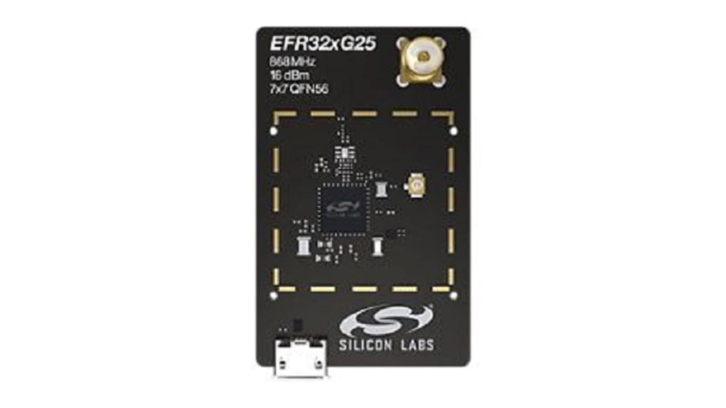 Silicon Labs Radio Board 16 dBm Radio Board Antenna Design Radio Board for EFR32FG25 470 → 510MHz FG25-RB4271A