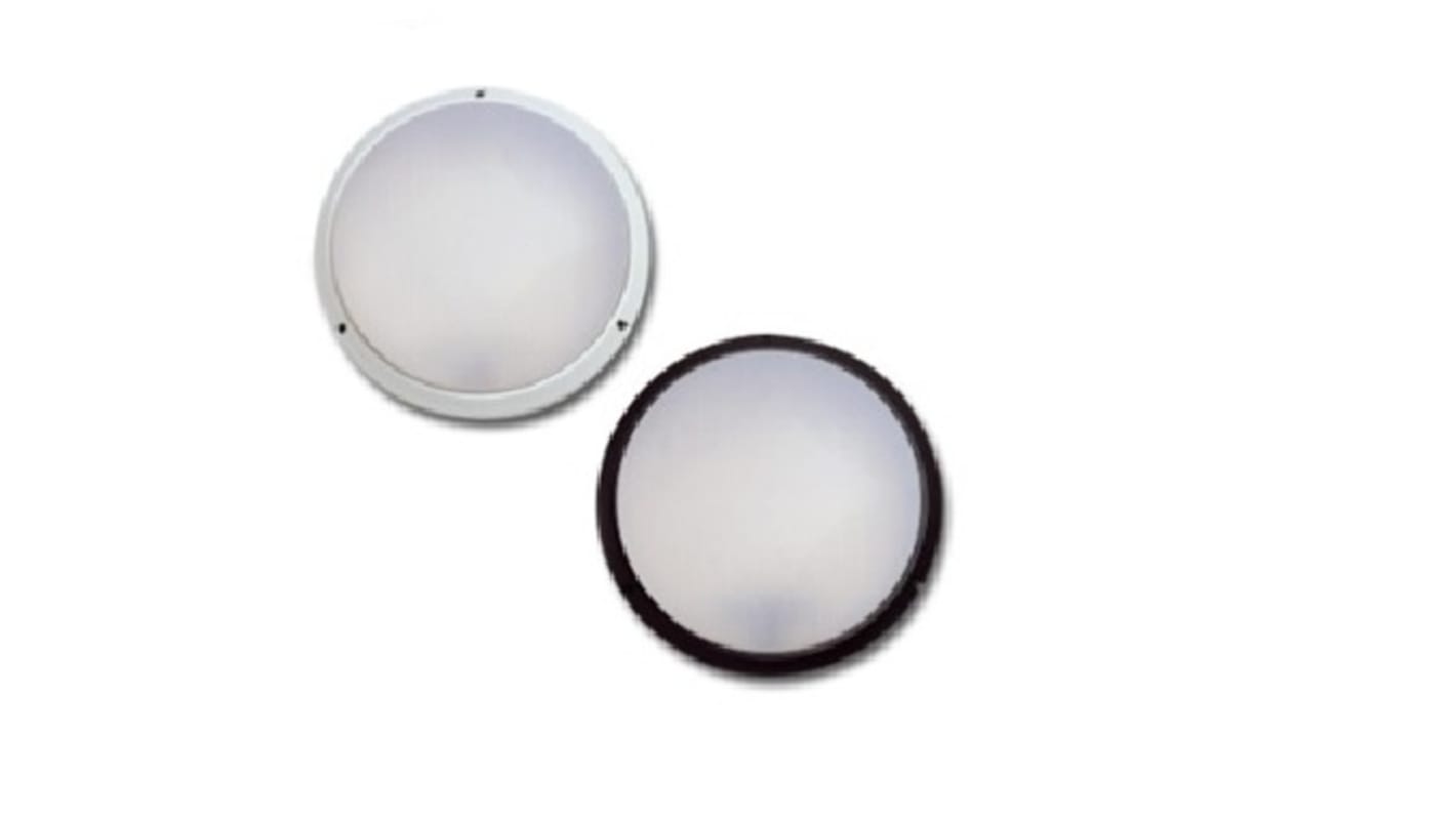 SHOT Circular Bulkhead Light, 60 W, 240 V, No, IP65, Decorative