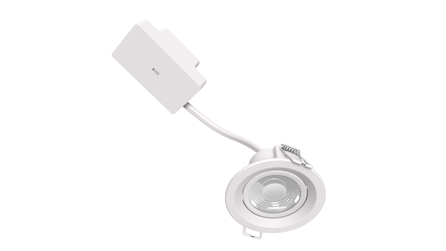 Faretto da incasso LED, 240 V, 6 W, 85 x 46 mm