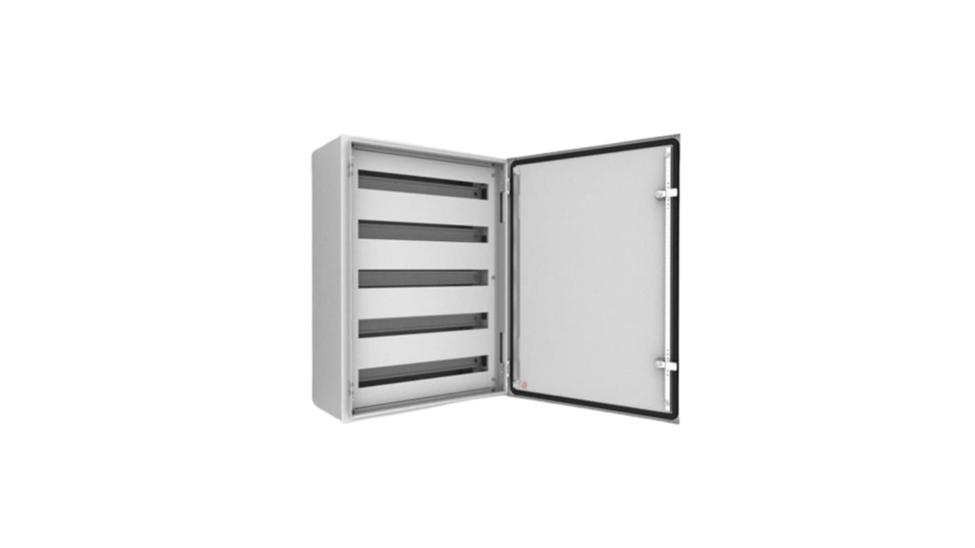 Distribución modular para montaje en panel nVent HOFFMAN serie AC de Acero templado, 400 x 300mm, para usar con Carcasas