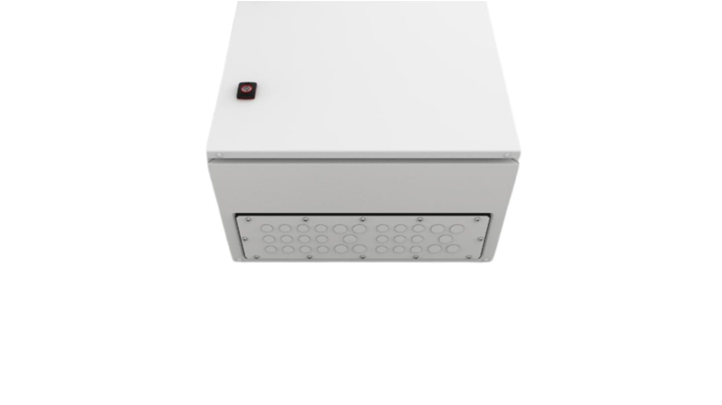 AFK42R5 nVent HOFFMAN AFK Series RAL 7035 Mild Steel Gland Plate