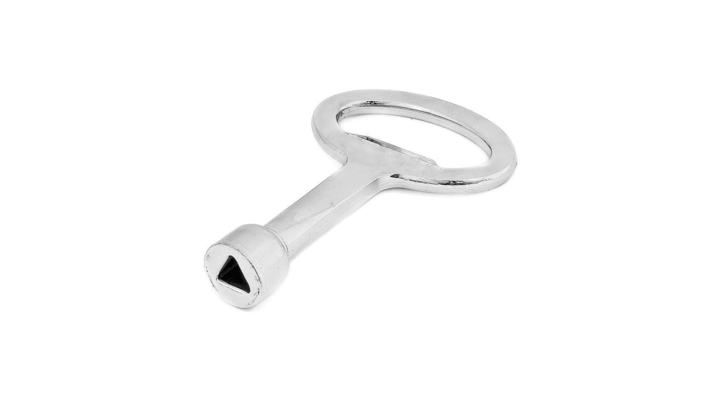 Llave nVent HOFFMAN serie LSK de Acero templado, 82 x 50 x 16mm, para usar con Carcasas